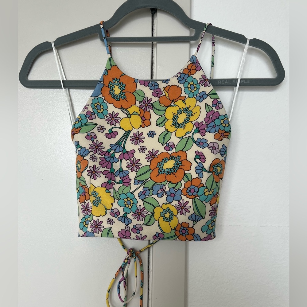 Floral Crop Top
